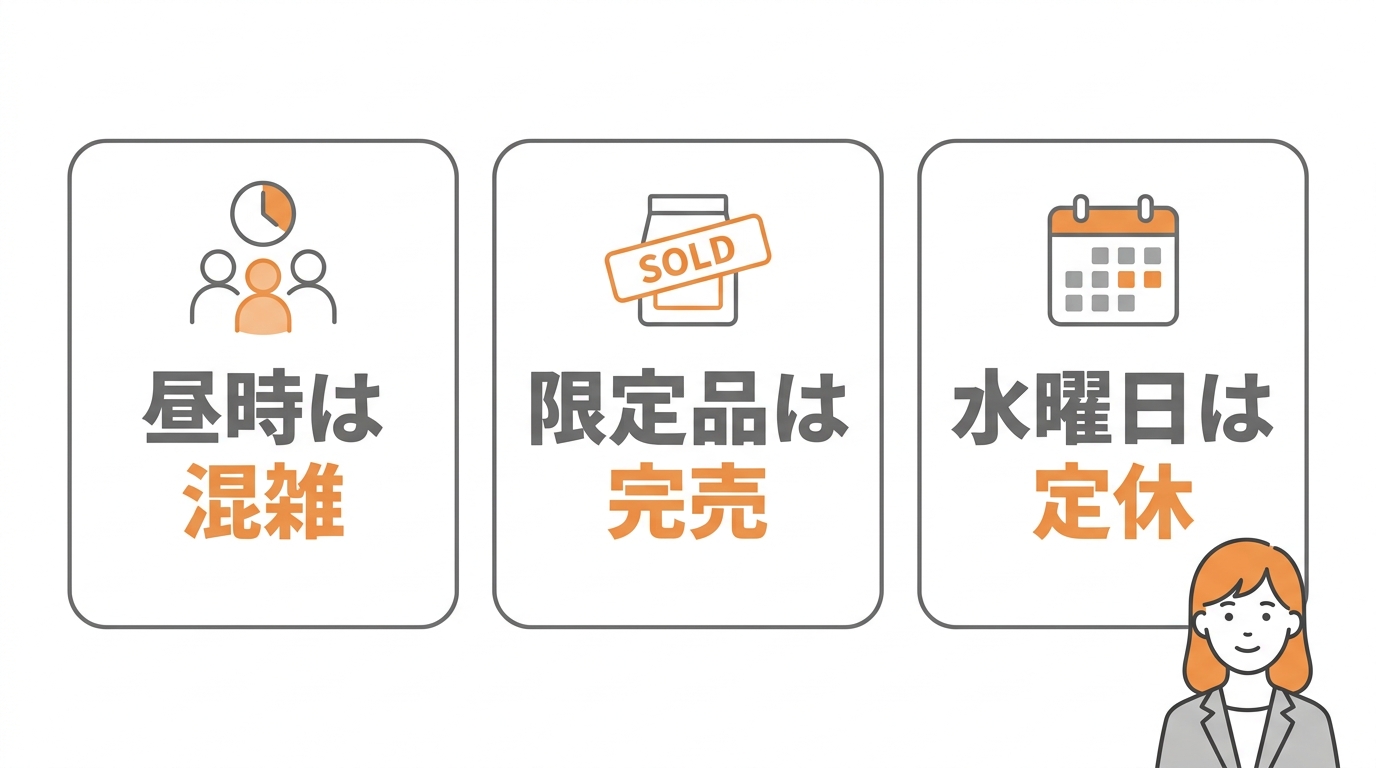 萩博物館レストランのデメリット