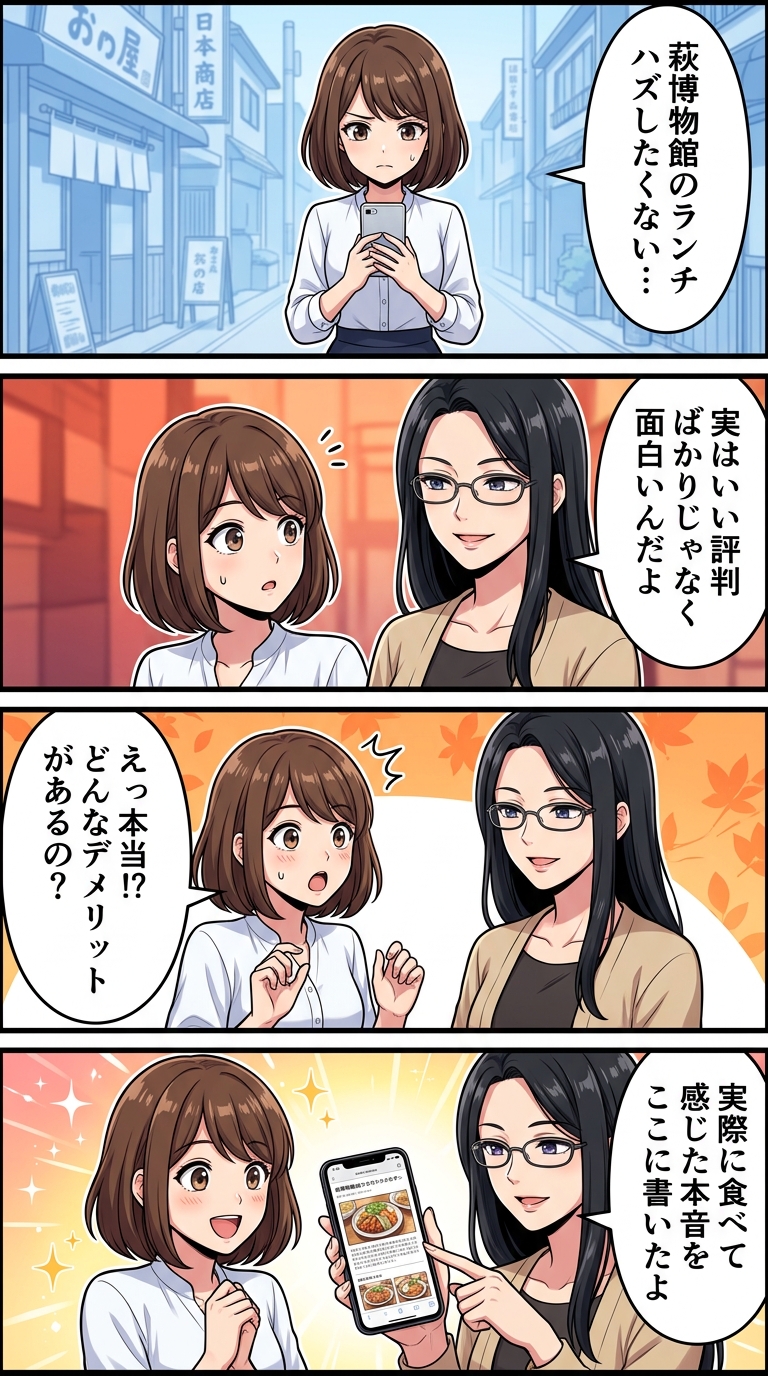 萩博物館レストラン メニュー レビュー 写真