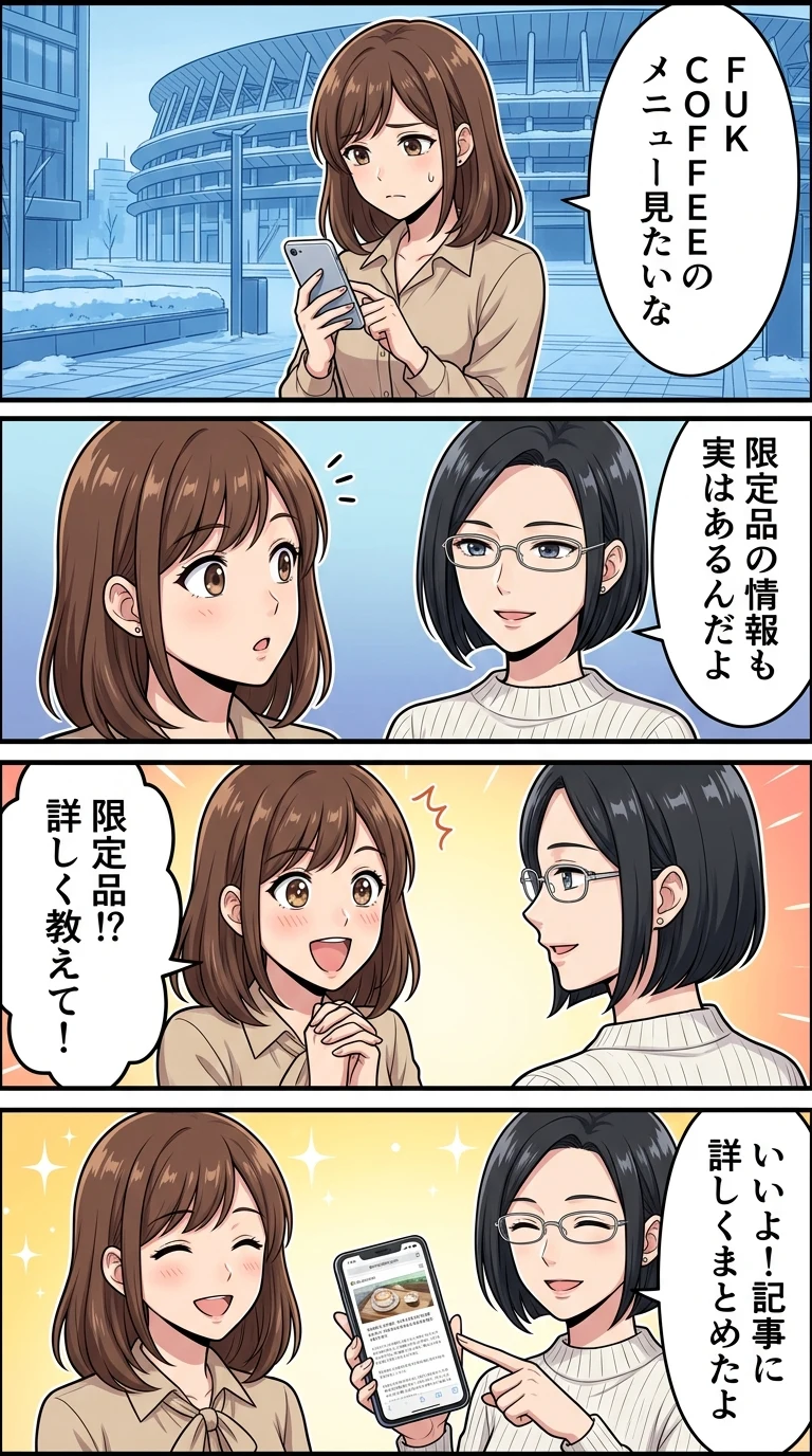 fuk coffee seaside メニュー 写真 レビュー